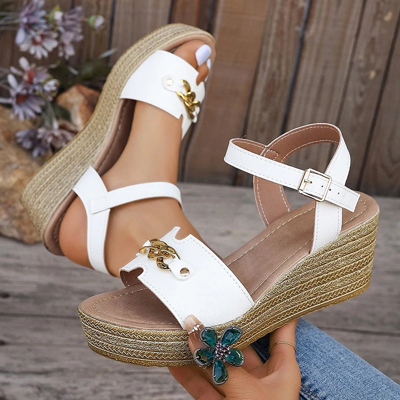 Stylish Women’s Wedge Sandals for Summer 2024