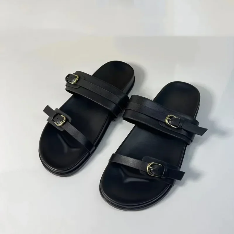 black womens sandals