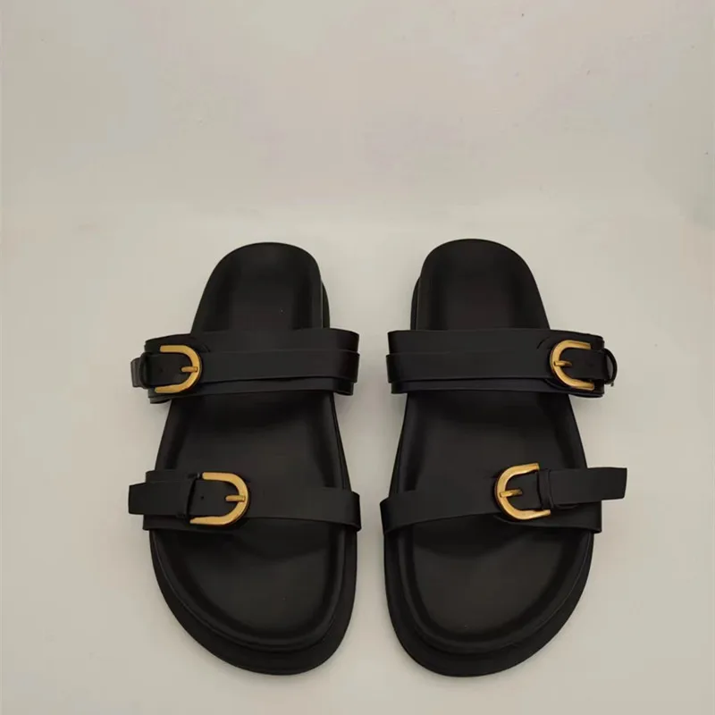 black womens sandals