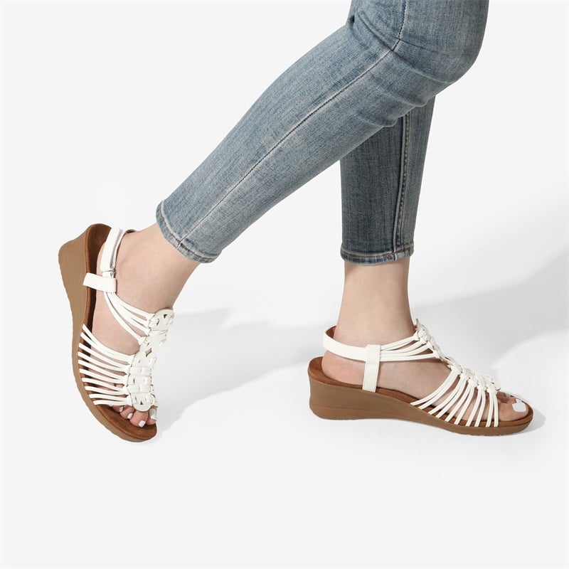 white sandals women