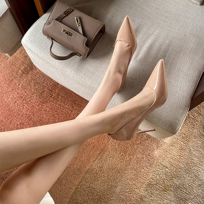 nude heel sandals